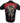 Back of black t-shirt with Muay Thai fighter in a traditional Thai stance in a graffiti style
