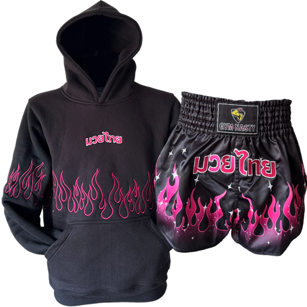 Pink Fire Child Muay Thai Bundle | Luk Fai Chompoo