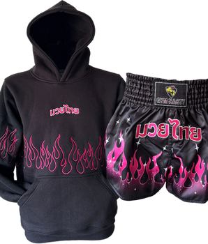 Pink Fire Child Muay Thai Bundle | Luk Fai Chompoo - GYM NASTY
