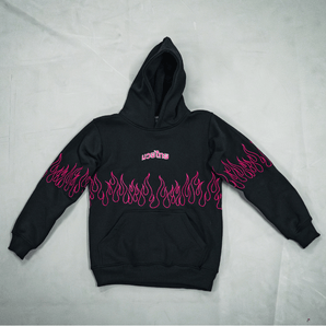 Pink Fire Muay Thai Hoodie | Luk Fai Chompoo Hoodie